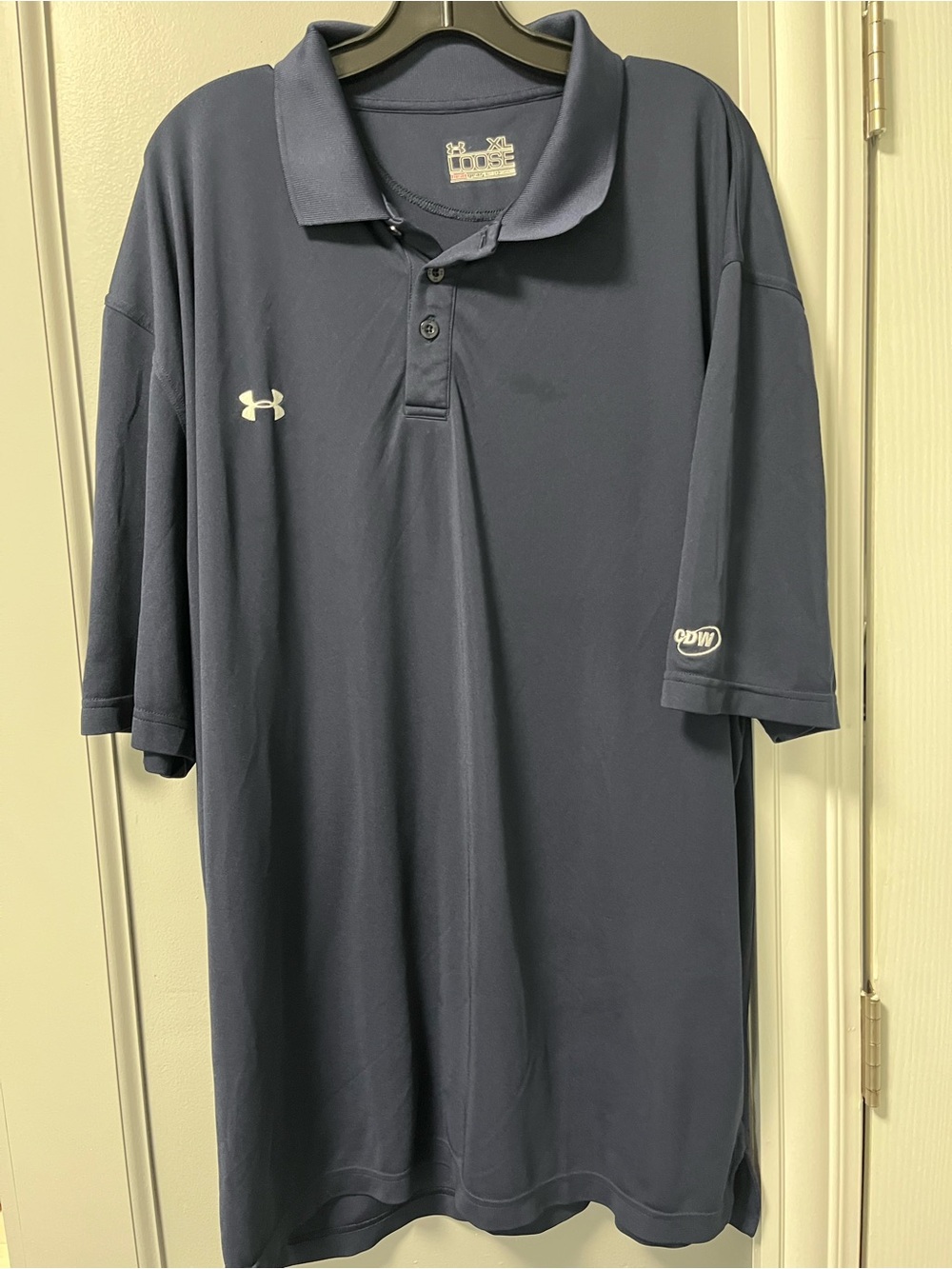 Under Armour Men's Dark Navy Performance Polo